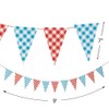 County Fair Hanging Pennant Banner - 9 feet with 7
