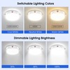 SunBonar Solar Ceiling Light Motion Sensor, Dimmable 6000K/4000K/3200K 5 Modes
