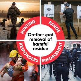 Erez Tactical Cleansing Towels,12 Individually Wrapped Disposable Wipes per Pack