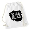 Hippowarehouse Do boju Polsko Go Poland Drawstring Cotton School Gym