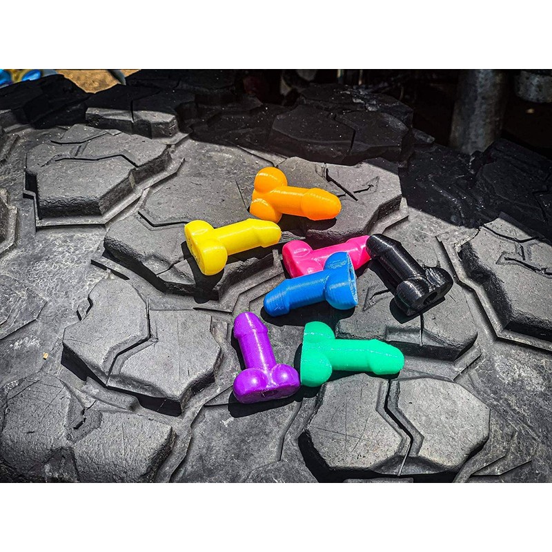 Tirecockz Valve Stem Caps - 4 Pack - Great for