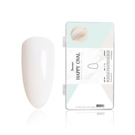 donawa Nail Tips Artificial Nails Happy Oval Natural 600nail CW45-600N-N / 네일팁 인조손톱 해피오발 내추럴 600nail CW45-600N-N