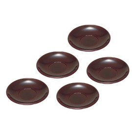 Lacquer 遊館 chionoecetes Painted 溜 Rutherford 茶托 5 Piece Set 34 – 128 