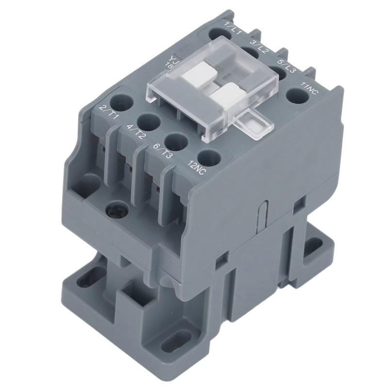 AC Contactor Copper Coil Normally Closed Silver Contact Circuit Switch