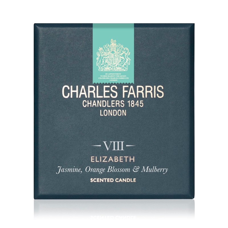 Charles Farris Luxury Scented Candle – 1 Wick, Hand-Poured, Long