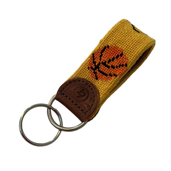 Good Threads Needlepoint Keychains (Basketball)