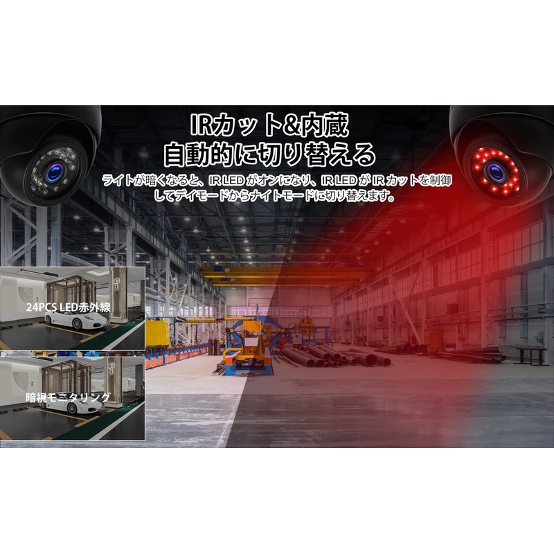 ELP 1080P Webcam 2MP Infrared Night Vision Security Camera 100fps