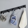 Design wall hook non-perforated 6 hangers 2ea