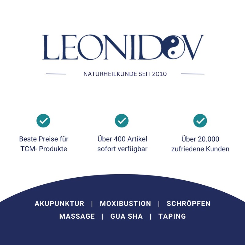 Leonidov - Hand-Massagerolle Silber