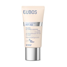 Eubos, Hyaluronic Anti-Pigment Hand Cream, 50 ml, for All Skin Types, Skin Compatibility Dermatologically Confirmed, for Younger Looking Hands, High-Tech Against Wrinkles
