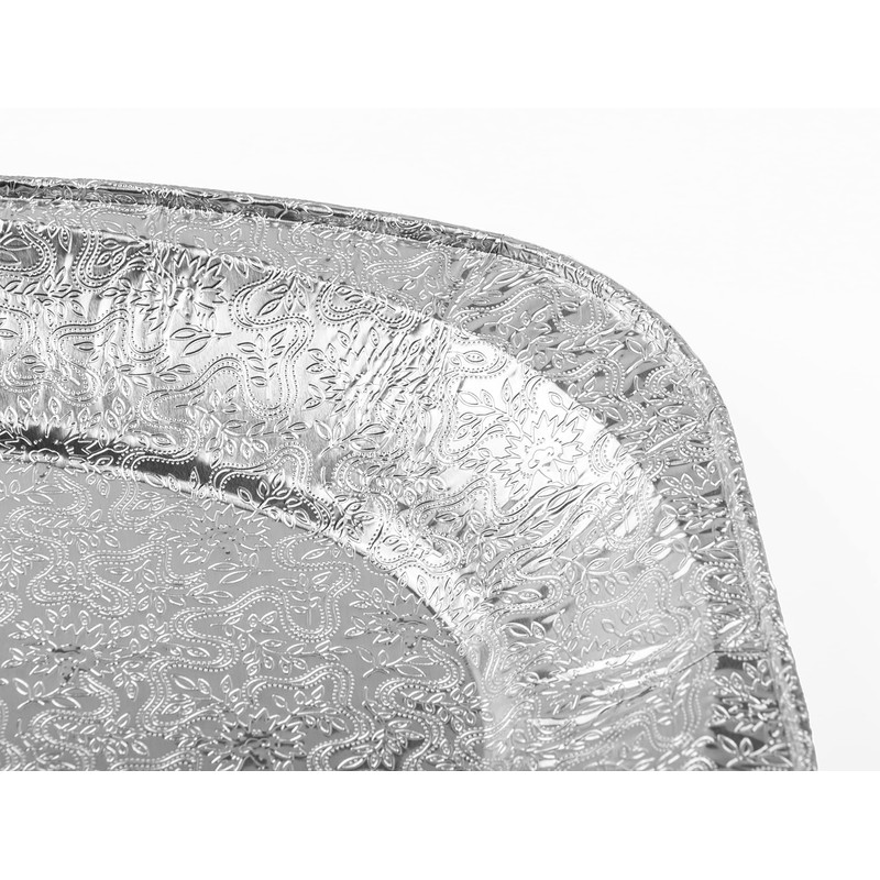 Extiff 10 Oval Aluminium Trays 24.5 x 35 cm -
