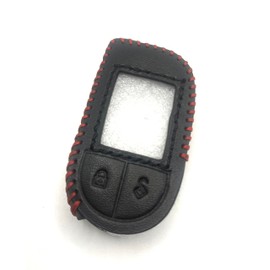COEOPNC 5706 4706 7756V Leather case New Black Leather case and red line 2 Way Silicone Sleeve Remote Control 7351V 7752V V5 Replacement Part Simple and Exquisite Protection Machine for Viper