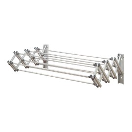 Laundry 360 Aluminum 36" Collapsible Wall Drying Rack