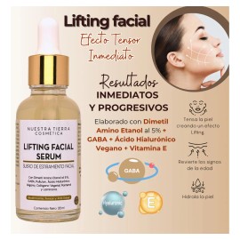 Suero Lifting Facial Inmediato Y Progresivo Tensor Facial Momento de aplicacin DaNoche Tipo de piel Todo tipo de piel                                 