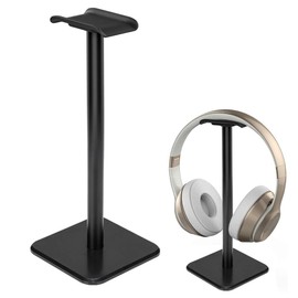 Headphone Stand, Headphone Hanger, Headset, Stand, Simple, Headphone Hanger, Desktop Mount, Compatible with All Manufacturers, Easy Assembly, Fall Prevention, Compatible with Audio-Technica, BOSE,