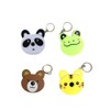 4pcs Retractable Mini Waist Measuring Tape, Cartoon Animal Shaped Soft