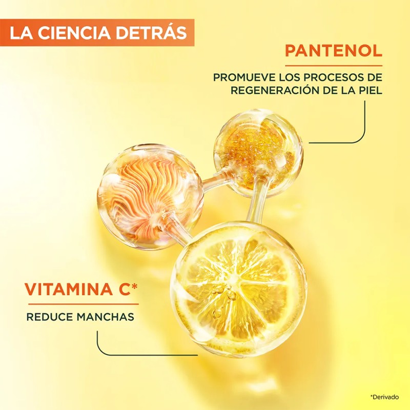 Garnier Skin Active Gel Limpiador Facial Vitamina Piel Mixta 150g