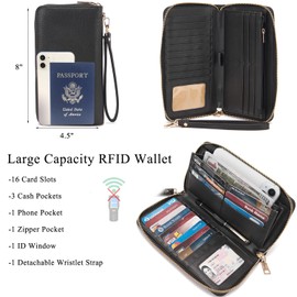 Idesort Small Backpack Purse for Women Girls Cute Backpacks Purse set with Wallet Convertible Shoulder bag Black