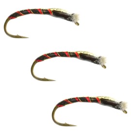 Colorado Fly Supply Fly Fishing Lures - Chironomids and Flies for Lake Fishing - Fly Fishing Fly - 3D Glass Chironomid 3 Pack - Nymph Fly Pattern - Hand Tied Fly Patterns for Your Fly Box