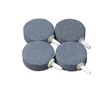 AQUANEAT 4 Pack Air Stone, 1.5 Inch Air Stone Disc,
