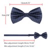 Allegra K One-Touch Bow Tie, Polka Dot, For Adults, Formal,
