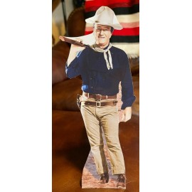 John Wayne in Man Who Shot Liberty Valance Tabletop Display Standee 10 1/2" Tall