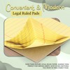 Emraw Yellow Legal Pads 8.5 x 11.75 – Canary Yellow