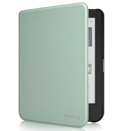Tenano 6" Kobo Clara Colour/BW/2E Case, Slim Protective Cover with Auto Sleep/Wake - Mint Green