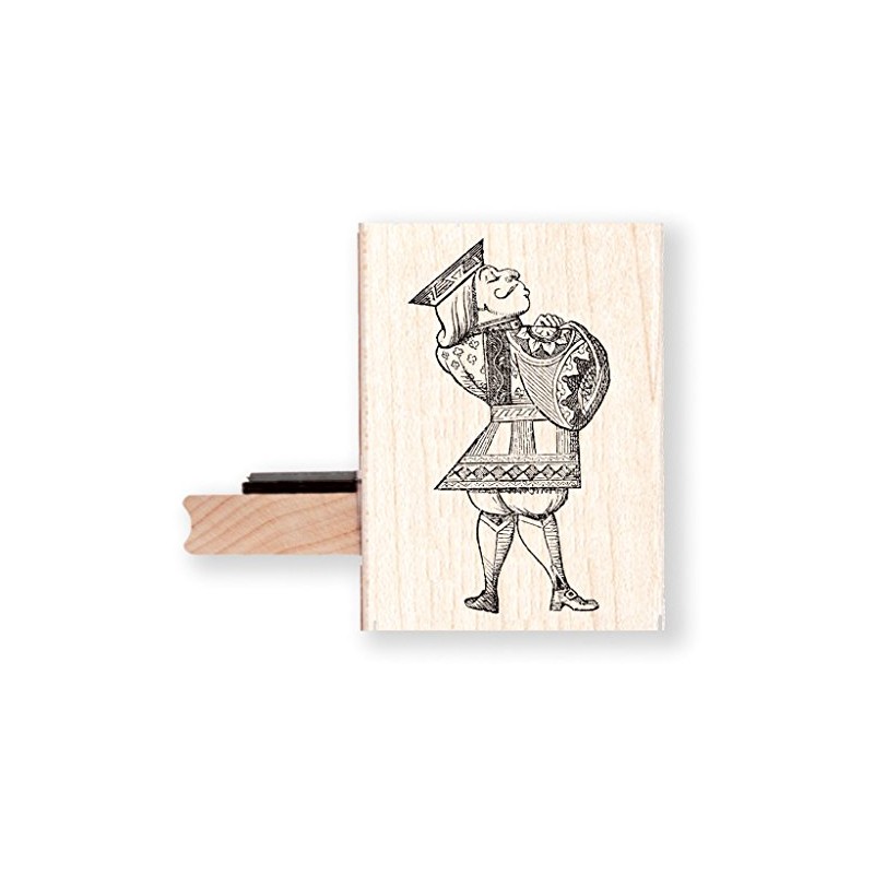 Alice in Wonderland - Courtier Rubber Stamp - BR069K