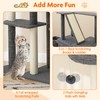 Tangkula 71 Inch Tall Cat Tree, Multi-Level Large Cat Tower