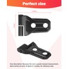 JeCar Door Hinge Cover Trim Exterior Accessories Compatible with Jeep