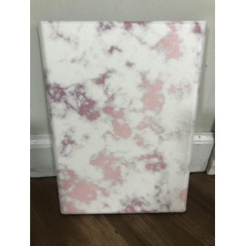 Ultra-Slim Bluetooth Keyboard Portable Mini Wireless Keyboard Rechargeable with Keyboard and Tablet case 10 inch (Rose Gold Marble) (Rose Gold Marble)