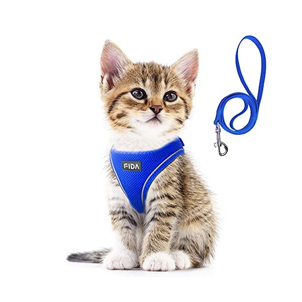 Fida Cat Harness and Leash Set for Walking Kitten and