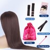 Tuziyi Brown Lace Front Wigs Human Hair Glueless Wear and