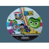 Big Ice Cream Truck Decal Sticker 23" diameter Teen Titans