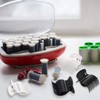 Syhood 10 Pieces Hot Roller Clips Plastic Hair Curler Claw