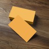 50Pcs Aluminium Alloy Business Card Exquisite Color Name Cards Business