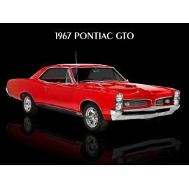 1967 Pontiac GTO Hot Rod NEW METAL SIGN: 9x12" & Free Shipping
