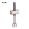 BuyWeek Bicycle Seat Post Screw, Titanium Alloy Bicycle Seat Post