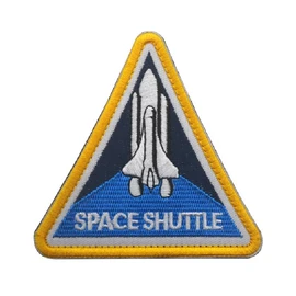 PHOENIX IKKI Space Shuttle Spaceship NASA Nasa Astronaut Rocket Embroidered Patch Patch Applique Triangle