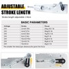 Reciprocating Cycle Linear Actuator, DC 24V Adjustable Telescopic Rocker Arm