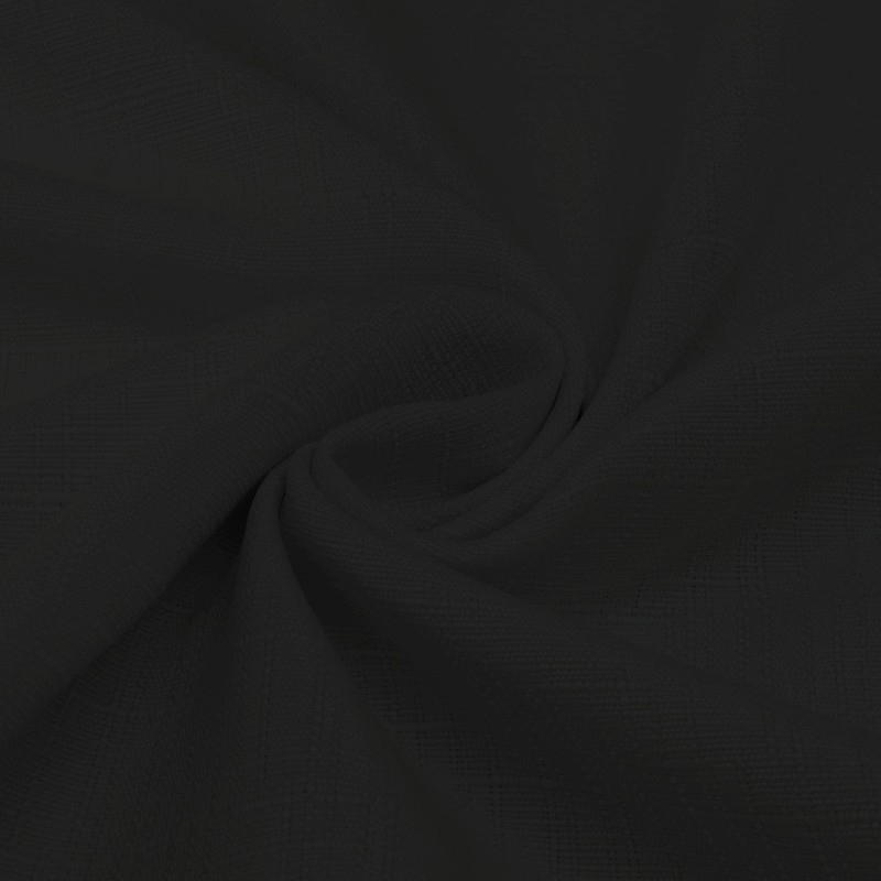Diraysid 100% Blackout Curtains Black Linen Curtains for Bedroom Grommet
