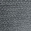 Cable Knit Jersey Fabric, 150cm Wide, Textured Pattern, Select Colour