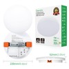 genatu Bathroom Ceiling Light IP65 Waterproof Led Ceiling Light, 17W