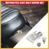 Partuto Motorcycle Seat Bolt with Cover Nut for Harley /