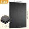 Nuanchu 4 Packs ABS Plastic Sheet Thick Rigid Thermoplastic Sheet