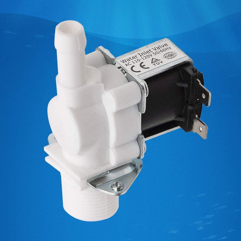 Beduan Water Solenoid Valve, AC 110V 3/4" Male to 1/2"