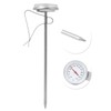 Adjustable Hanging Coffee Foaming Thermometer Temperature Gauge with Clip Kitchen