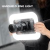 NANBEITONG Smartphone Video Ligh with Adjustable RGB Handheld Ring Light