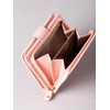Lakeland Leather Ladies Small Leather Tab Purse in Pink